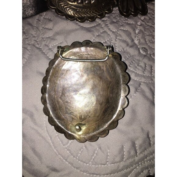 Vintage 1960s Navajo Sterling Stamped Domed Handmade 11 Pc Concho Belt Turquoise - Picture 3 of 12